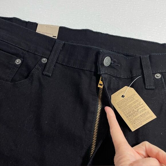 NWT‎ Levi's 527 Slim Bootcut Black Jeans Men’s Size 38x34 Denim - Picture 5 of 9